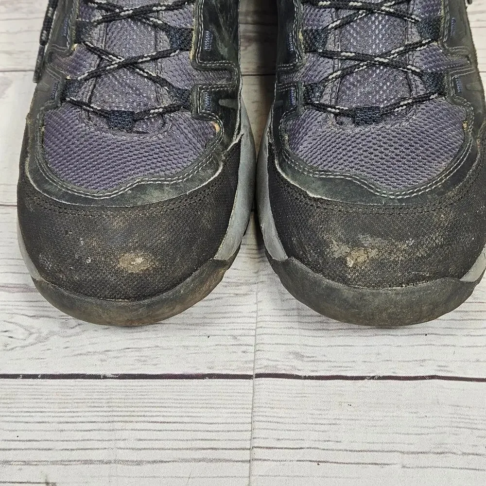 Danner Black Belt 3 ESD Men's Black Grey Work Safety Shoes US 11 Leather Fabric